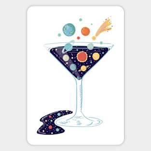 Space cocktail Magnet